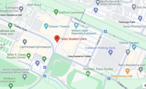 Map of Talley Student Union